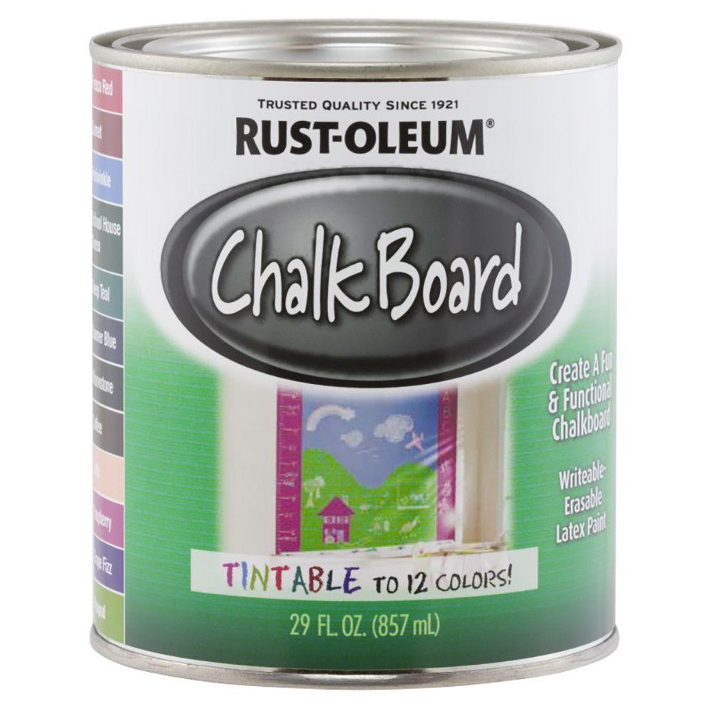 Rust-Oleum Specialty 29 oz. Tintable Chalkboard Paint-243783 - The Home
