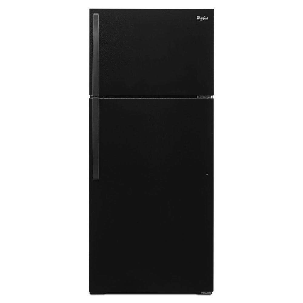 Whirlpool 14.3 cu. ft. Top Freezer Refrigerator in BlackWRT104TFDB