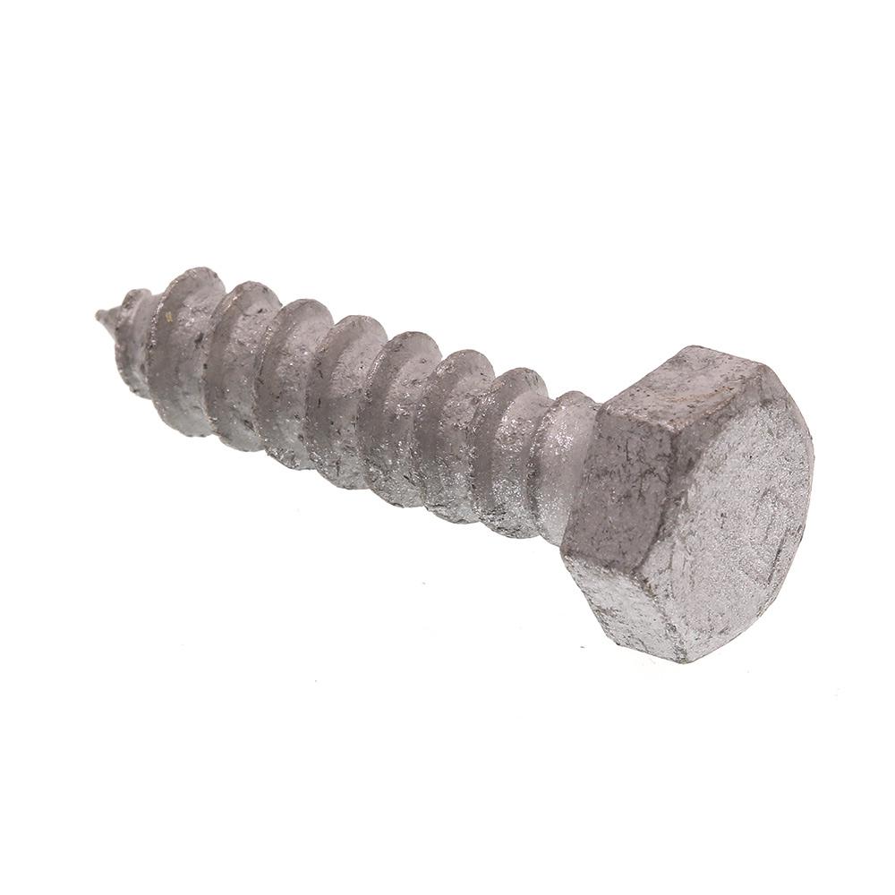 Prime-Line 9056353 Hex Lag Screws 3//8 in X 3-1//2 in. A307 Grade A Hot Dip Galvanized Steel 50-Pack