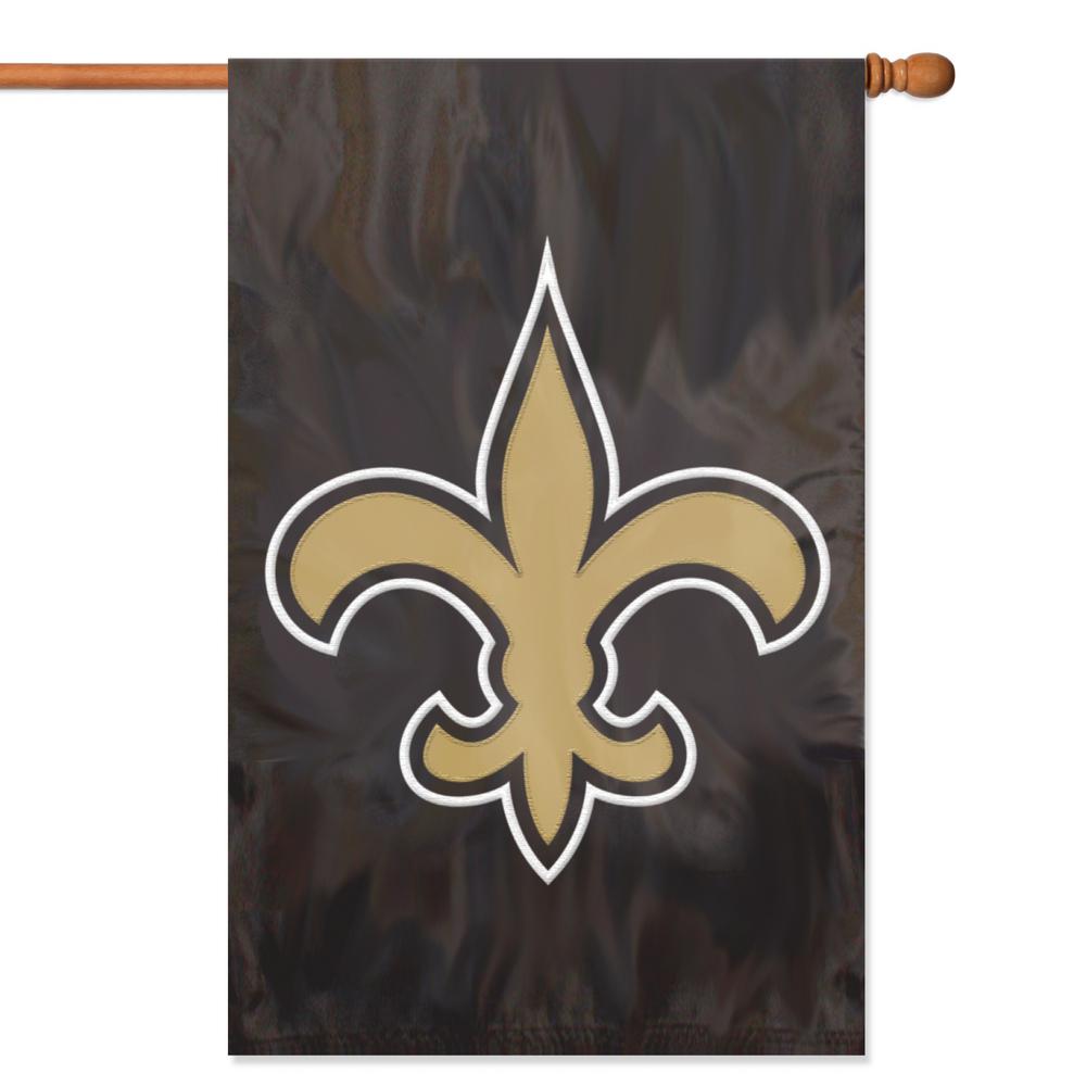 Party Animal New Orleans Saints Applique Banner Flag Afno The