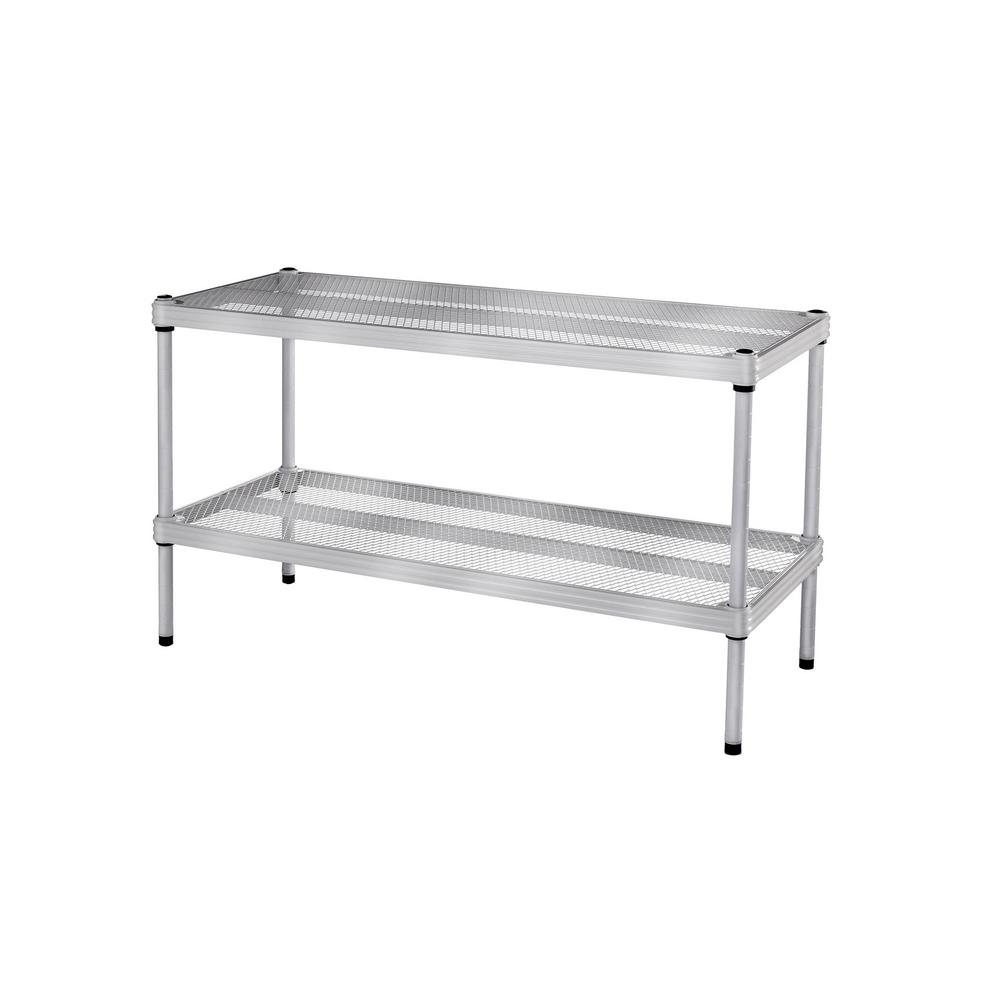 Silver Shoe Racks Shoe Storage The Home Depot