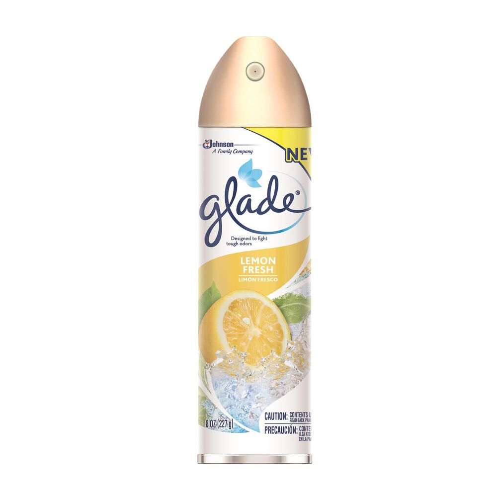 air freshener a fresh Fresh Spray 306003 The Freshener oz. Lemon  Air  Home Glade 8 Depot