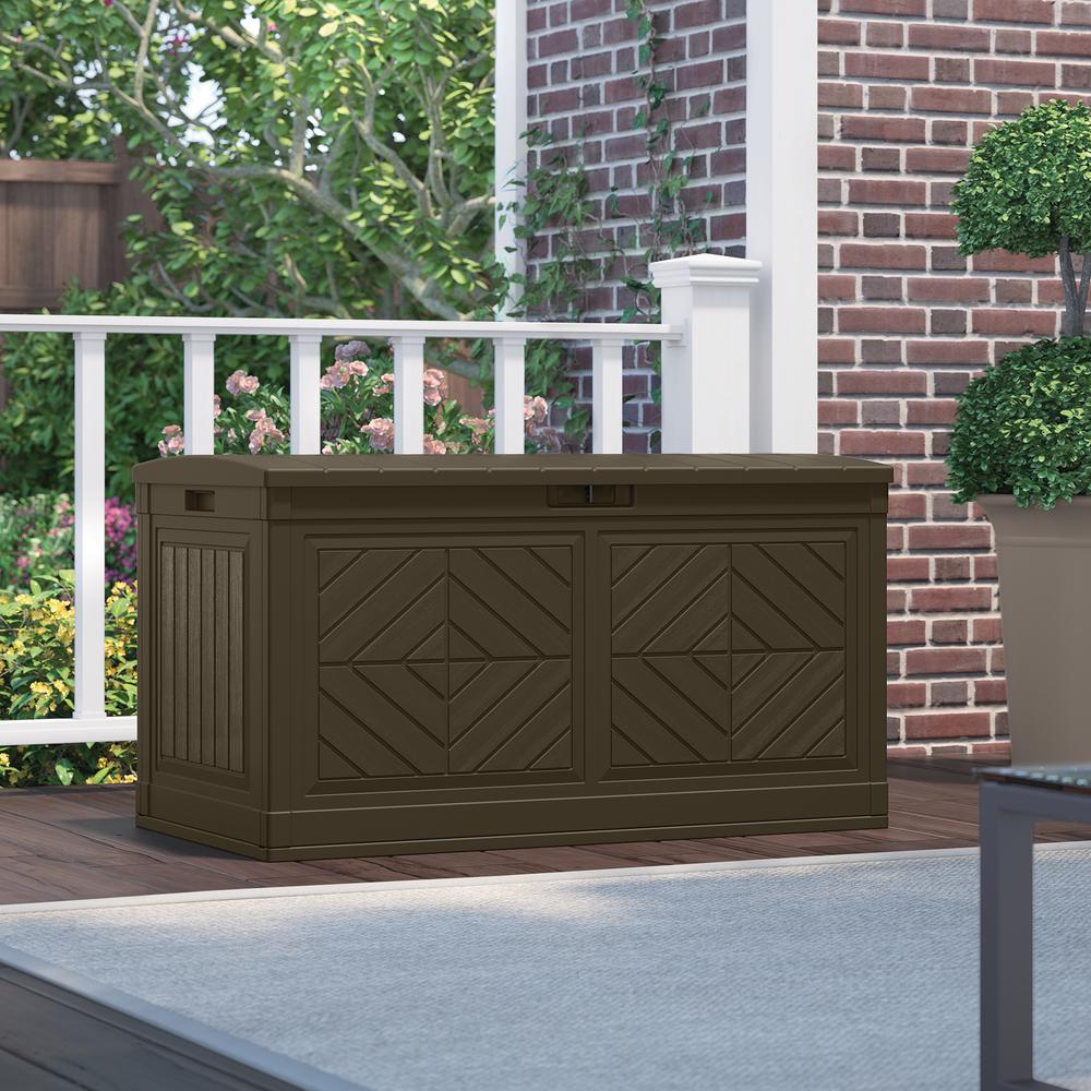 Brown Suncast BMDB80 Deck Box