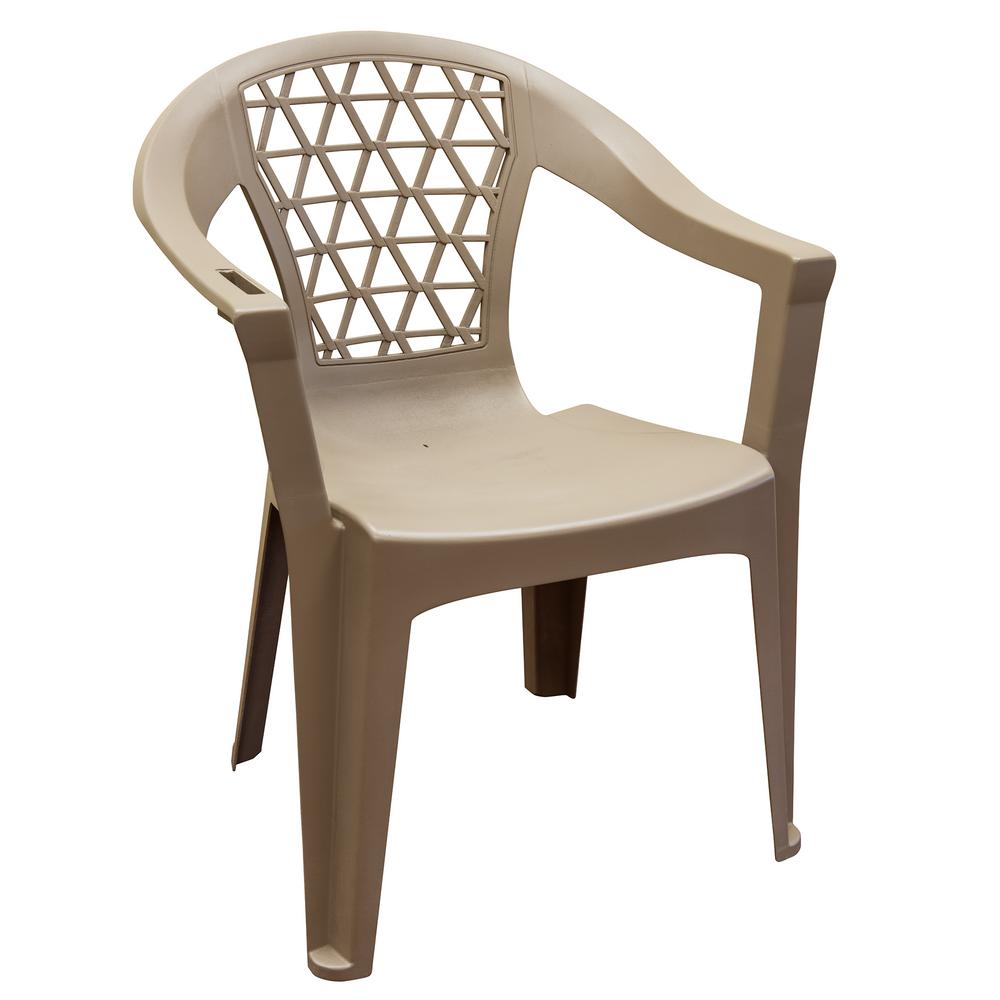 Stackable Plastic Outdoor Dining Chairs Patio Chairs The