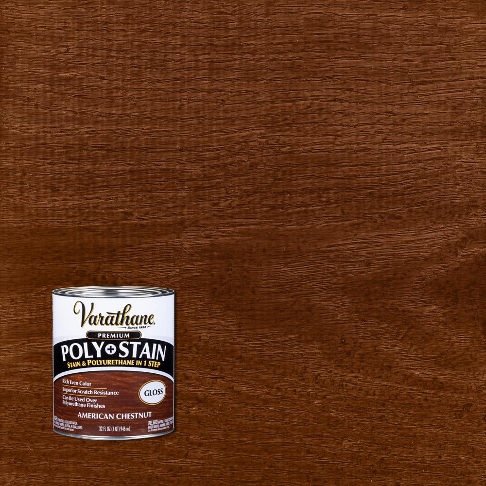 Varathane 1 qt. American Chestnut Gloss OilBased Interior