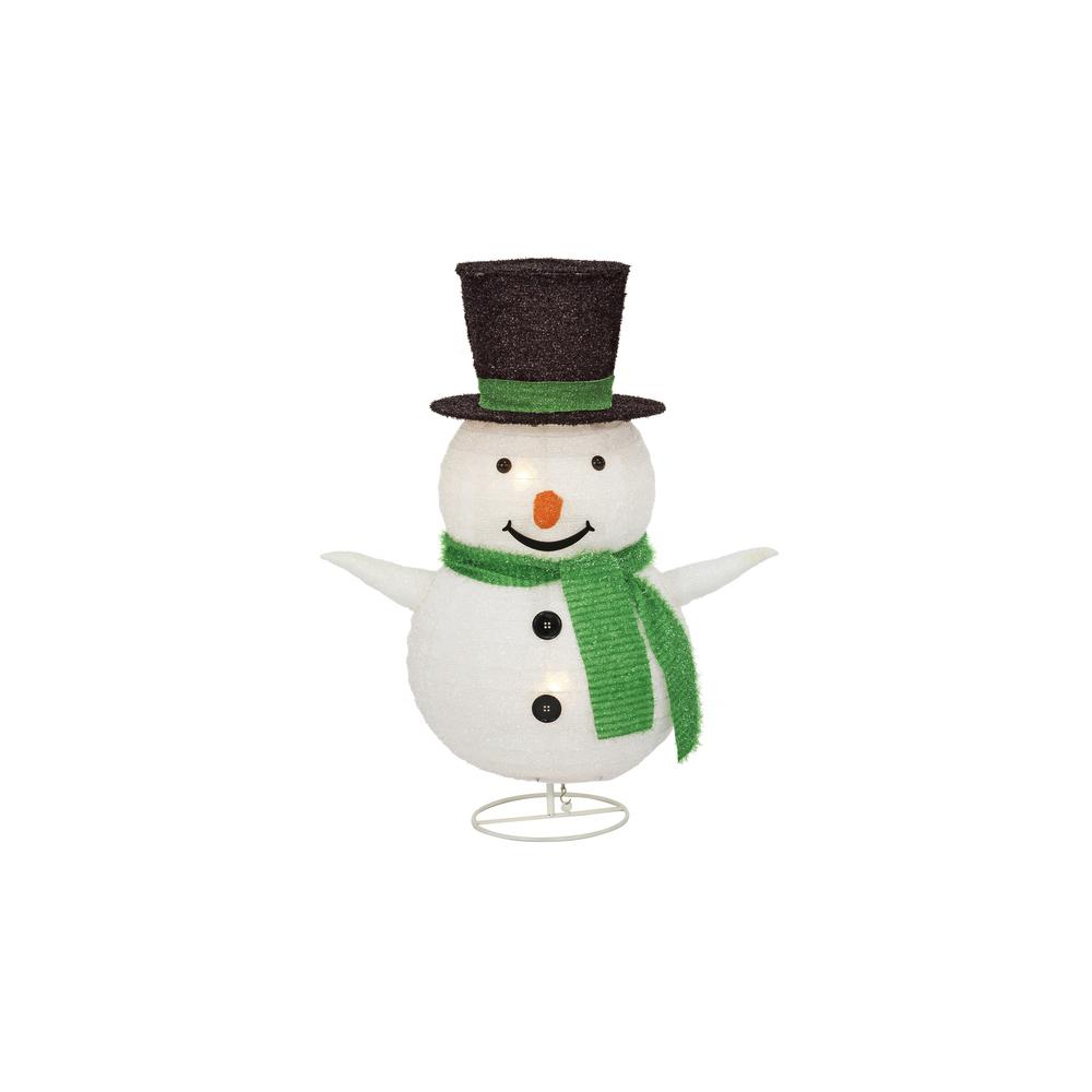 Home Accents Holiday 30 in. Lighted Collapsible SnowmanTY5031814