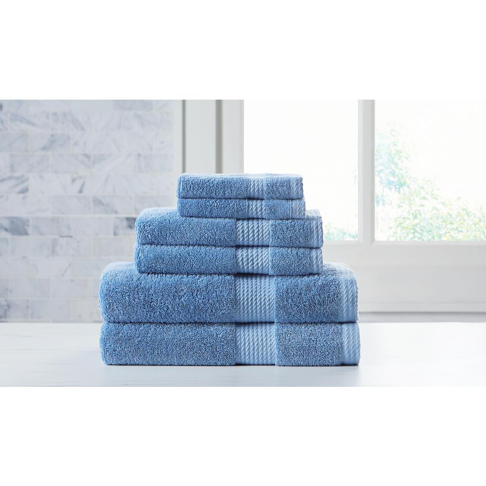 Nautica Belle Haven 6Piece Towel Set in Navy USHSAC1035515 The Home