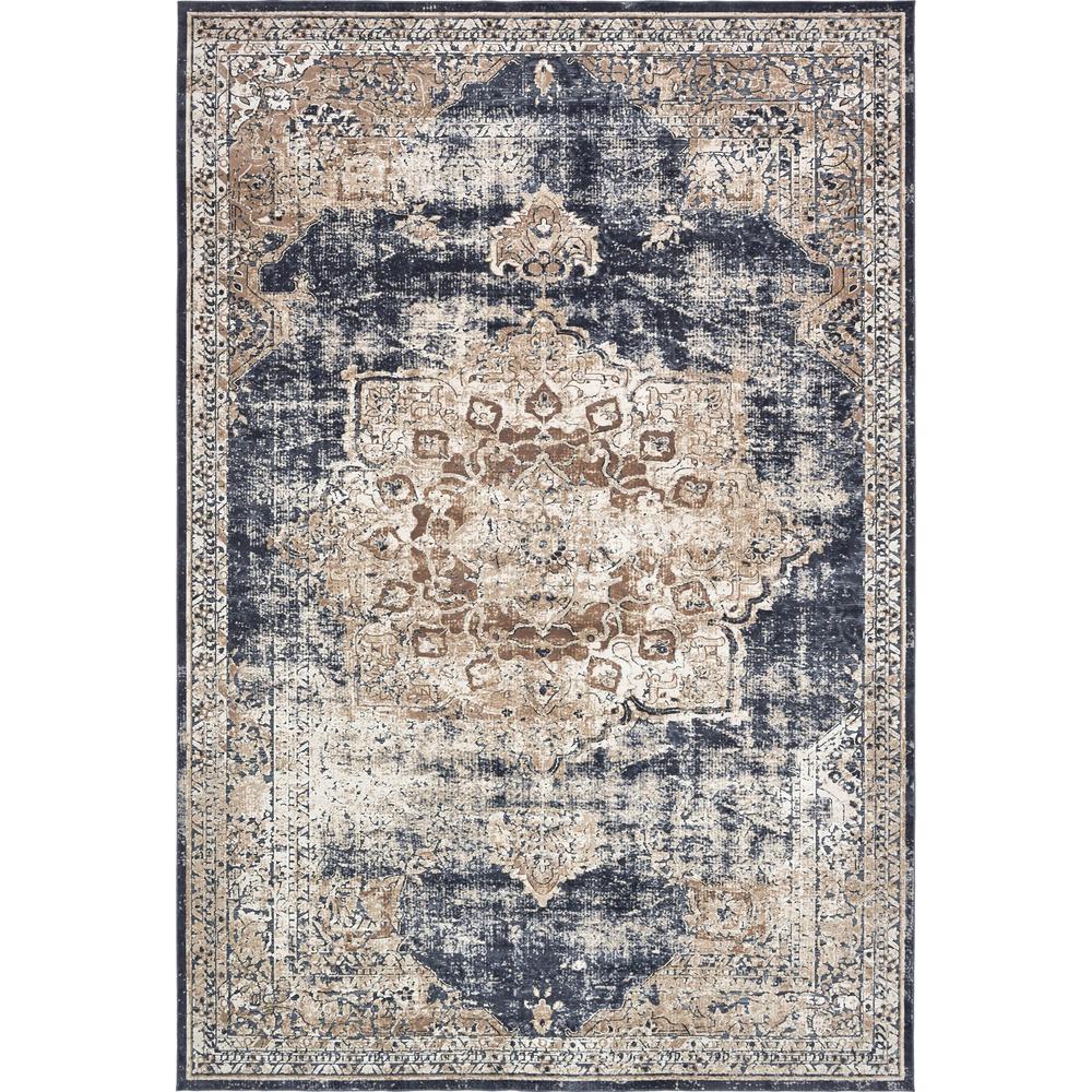 Unique Loom Cau Roosevelt Dark Blue 10 0 X 14 5 Area Rug Cau Roosevelt Dark Blue 10 0 X 14 5 Area Rug