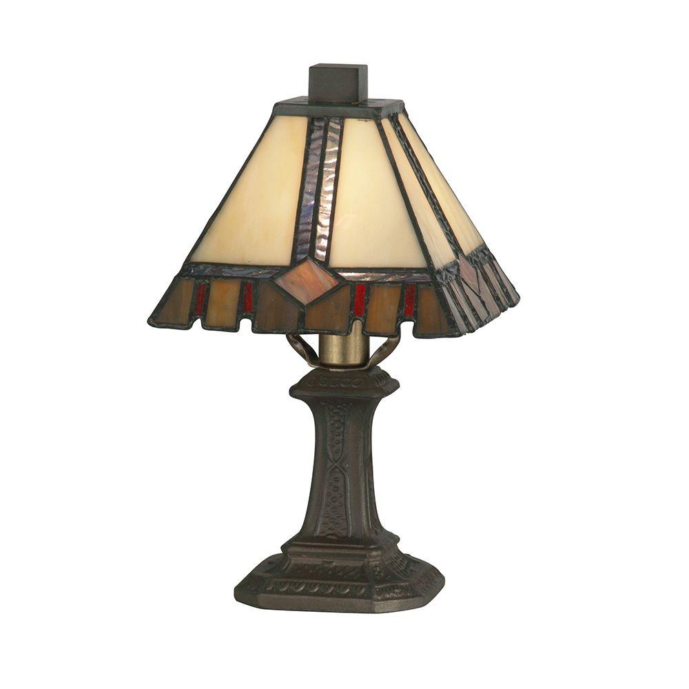 Hampton Bay Mix & Match OilRubbed Bronze Candlestick Round Accent Lamp