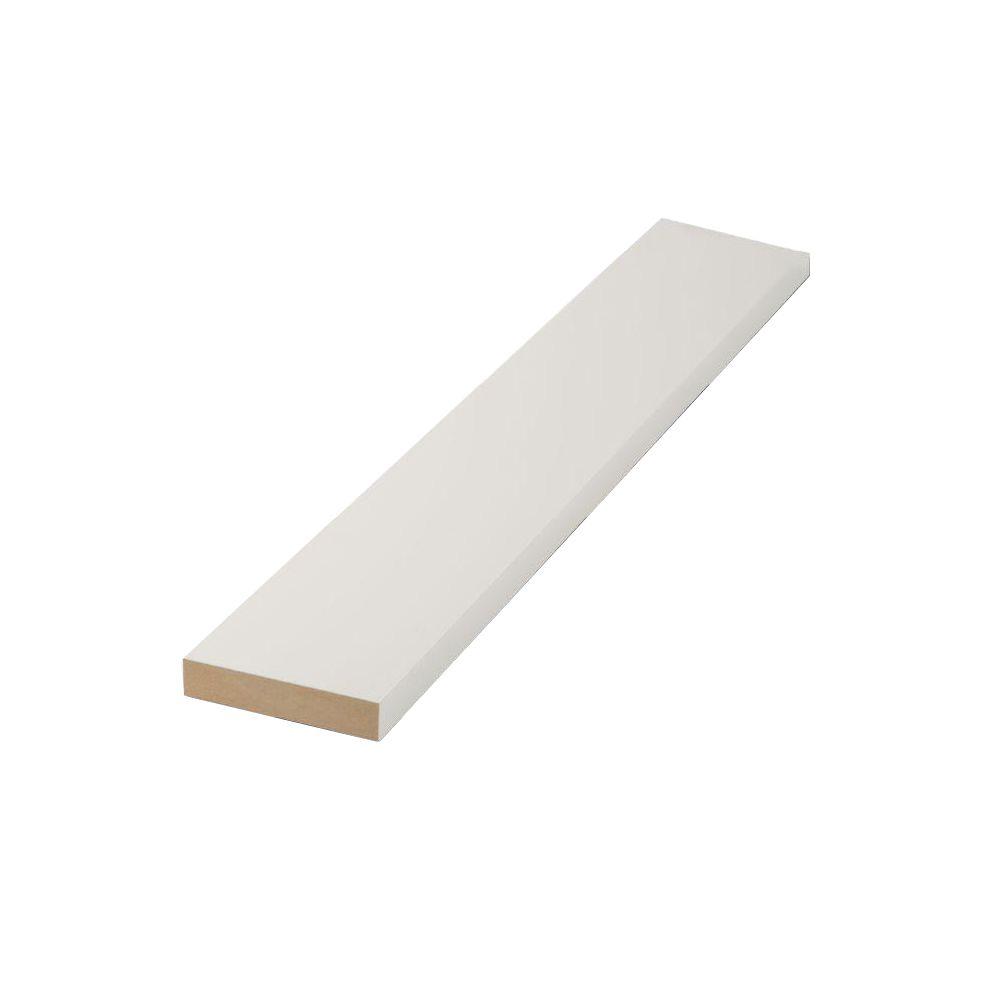 Finished Elegance 1 in. x 2 in. x 8 ft. MDF Moulding Board10003242