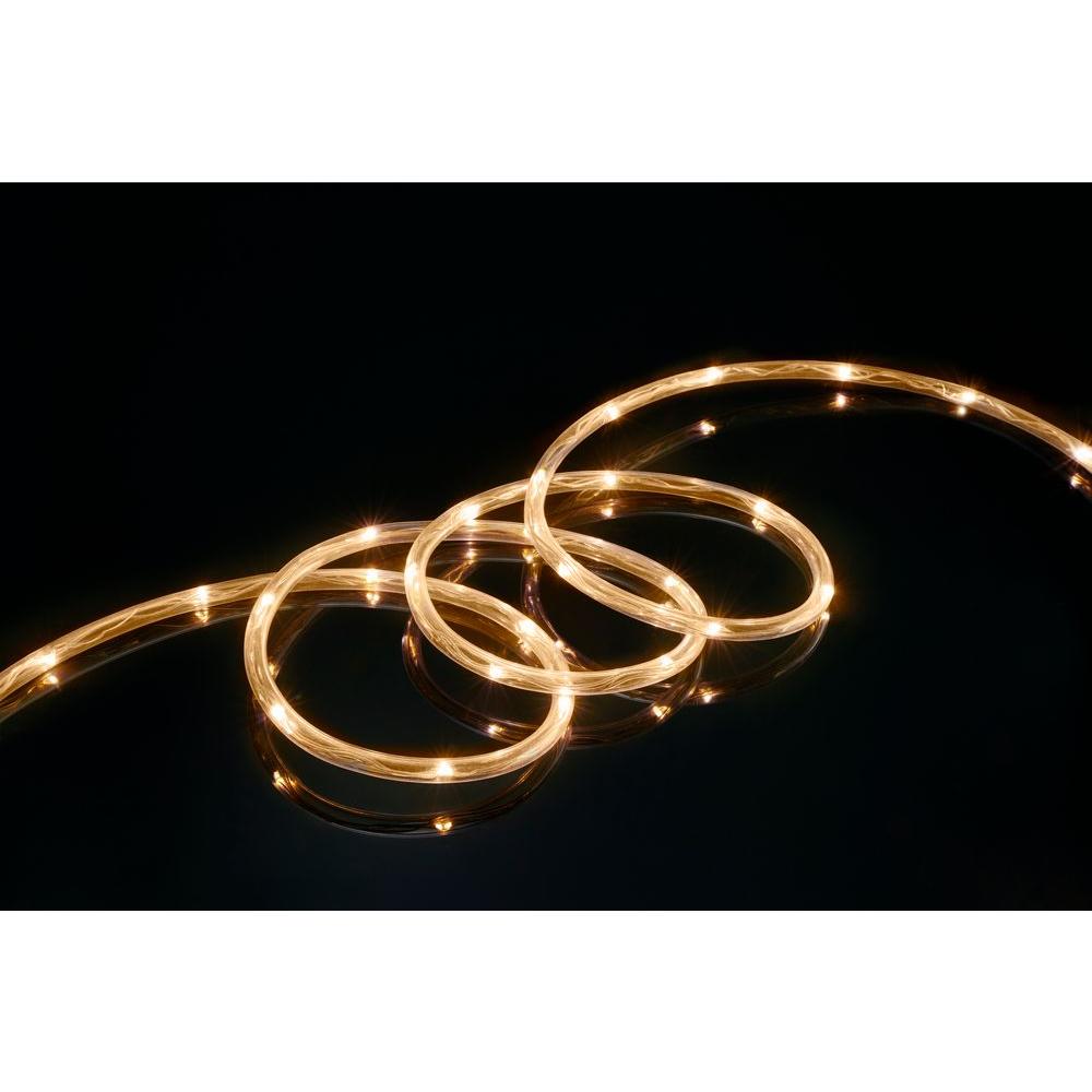 Meilo 16 ft. Warm White LED Mini Rope Light (2Pack)ML11MRL16WW2PK