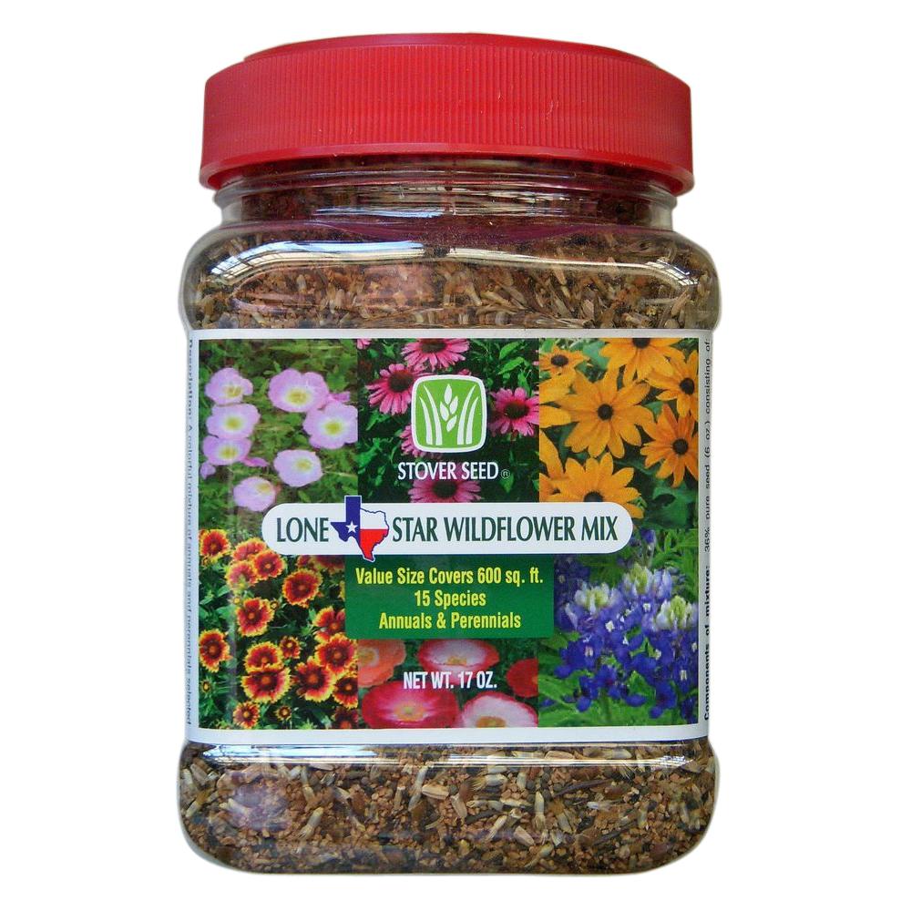 Stover Seed Lone Star Wildflower Mix Shaker 83026 6 The Home Depot Stover Seed Lone Star Wildflower Mix Shaker