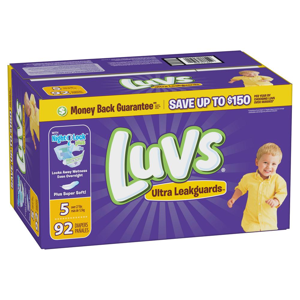 box of luvs diapers