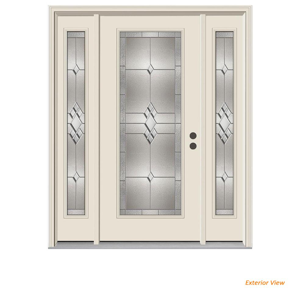 Single Door With Sidelites - Steel Doors - Front Doors - The Home Depot