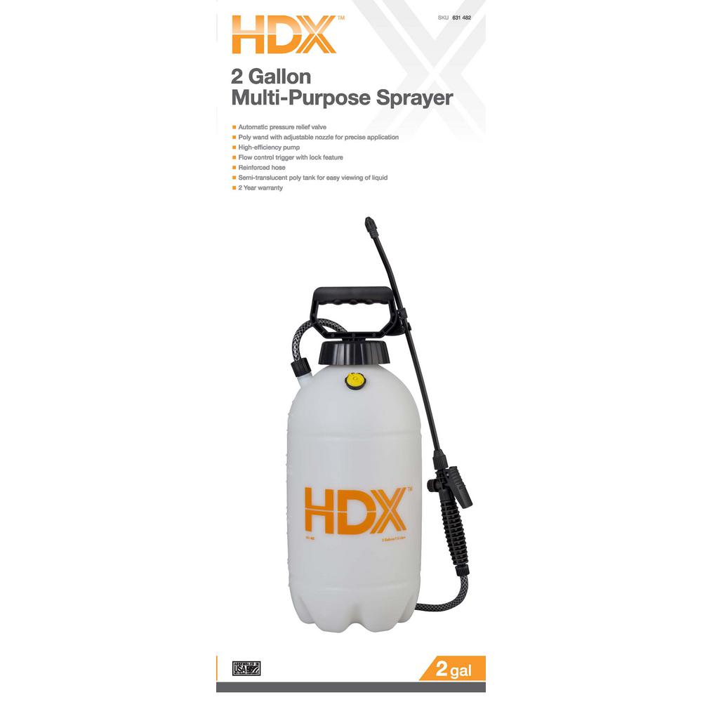 pump sprayer home depot