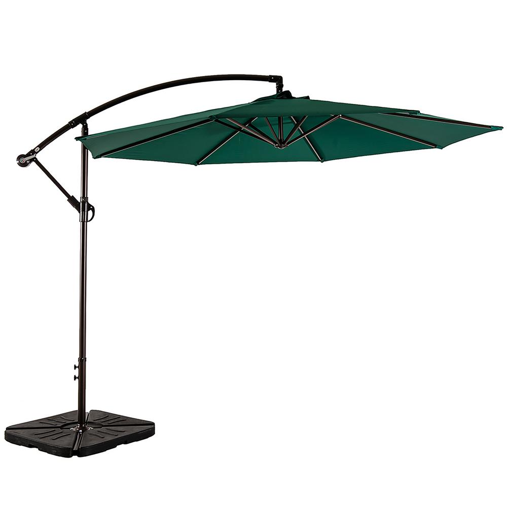 WESTIN OUTDOOR Bayshore 10 ft. Cantilever Hanging Patio Umbrella in