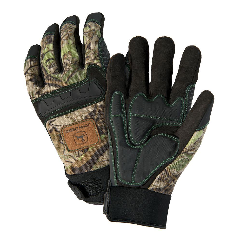 camo work gloves