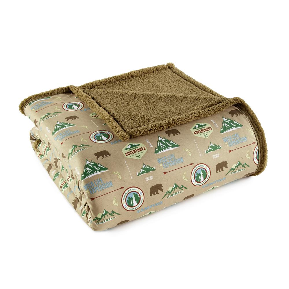 fleece camping blanket