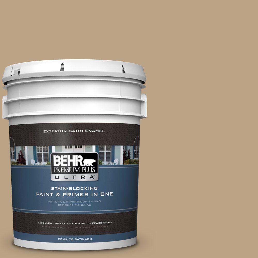 BEHR MARQUEE 5gal. HDCCT07 Country Cork Satin Enamel Exterior Paint
