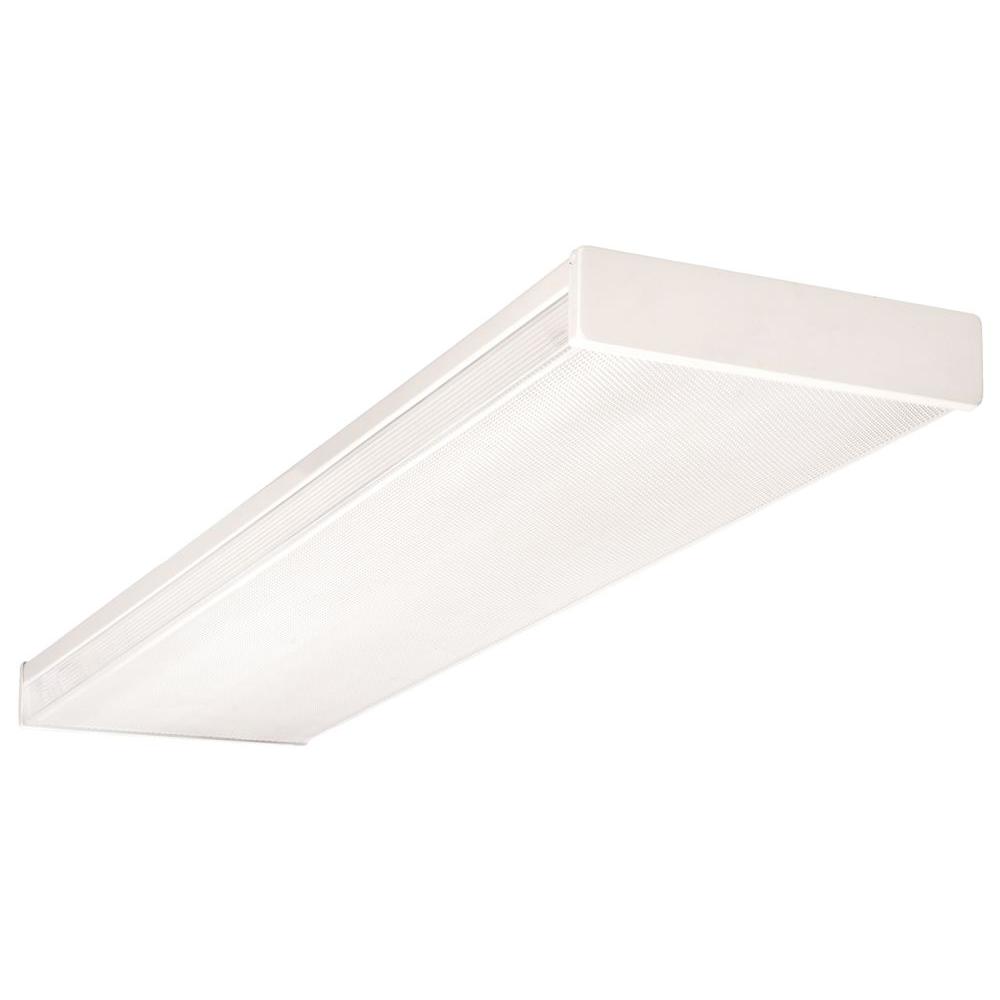 Nicor Nicor 4 Ft 4 Light Fluorescent Wraparound Fixture With Dual