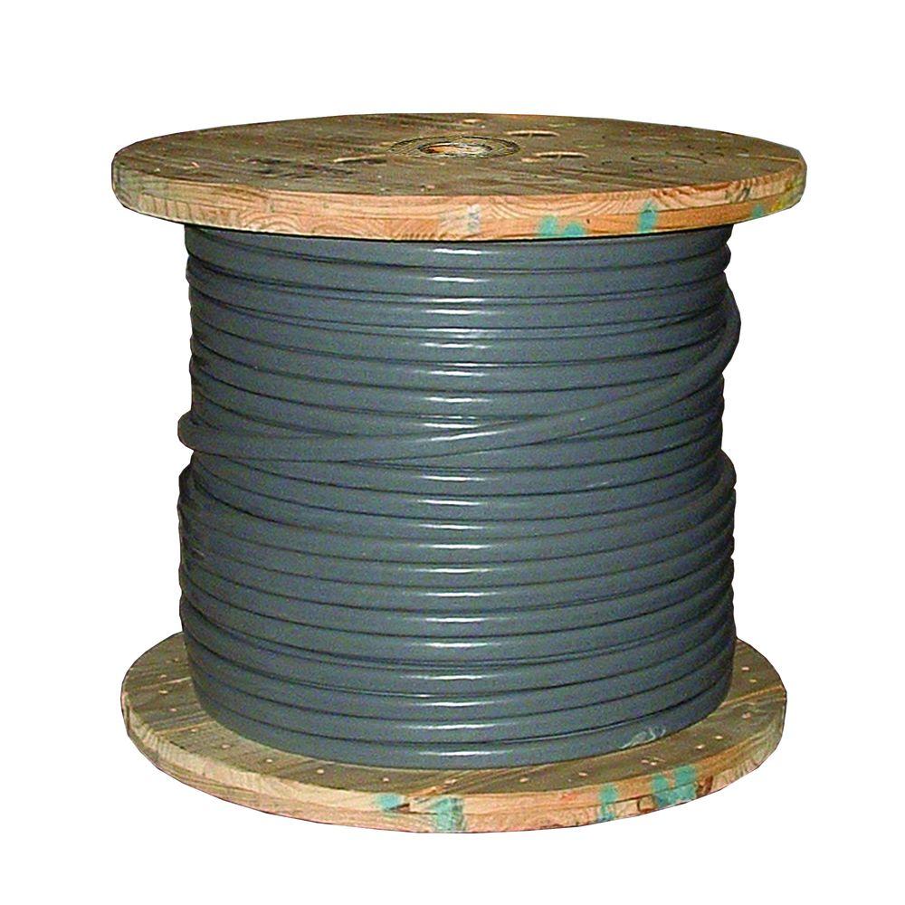 Southwire 500 ft. 222 Gray Stranded CU SEU Cable13080705 The Home