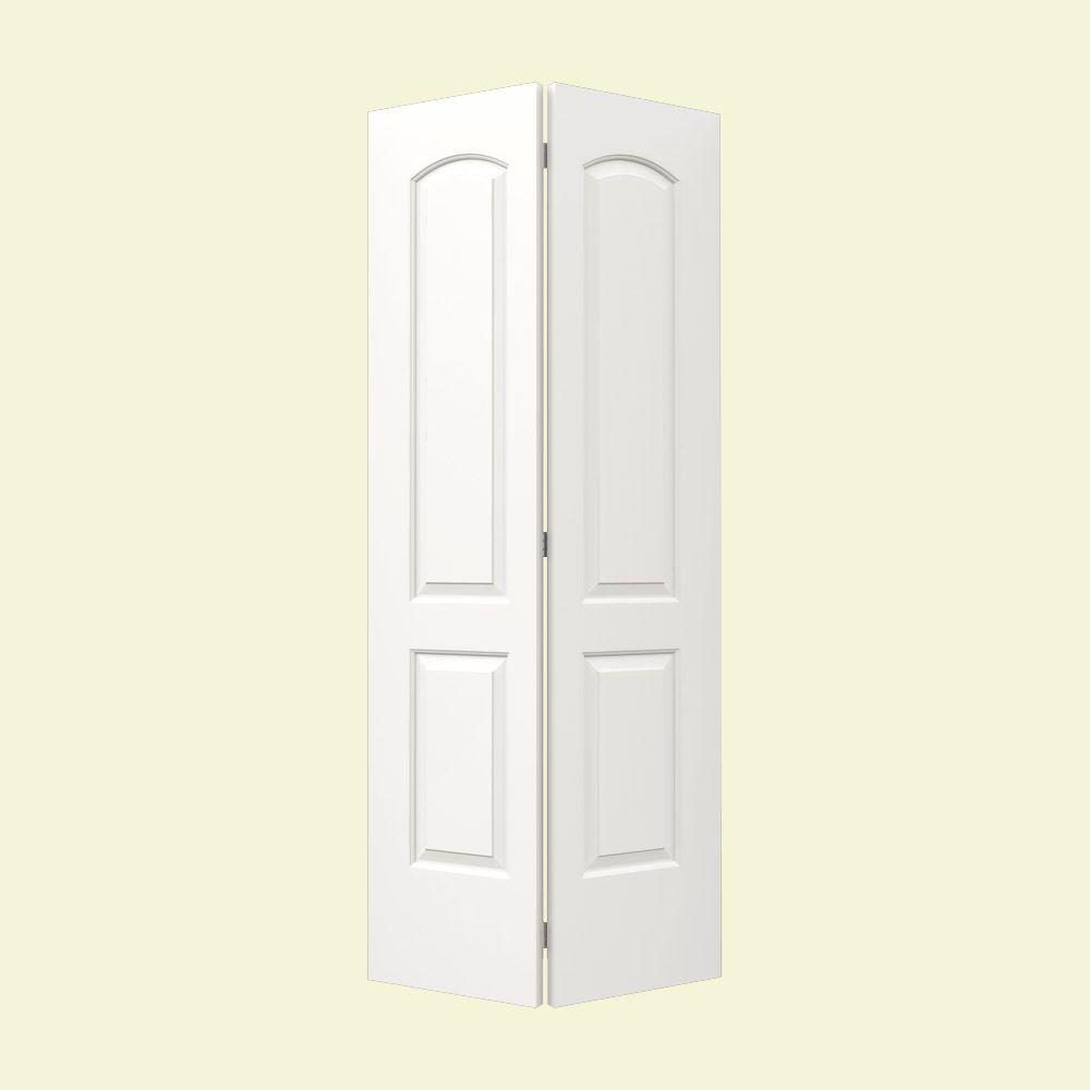 JELD-WEN 32 In. X 80 In. Continental White Painted Smooth Molded ...