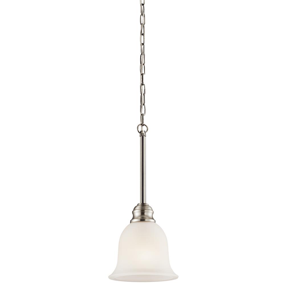 Kichler Tanglewood 1 Light Brushed Nickel Mini Pendant 42901ni The Home Depot - Kichler Brushed Nickel Pendant Kichler Tanglewood 1 Light Brushed Nickel Mini Pendant 42901ni The Home Depot - Kichler Brushed Nickel Pendant