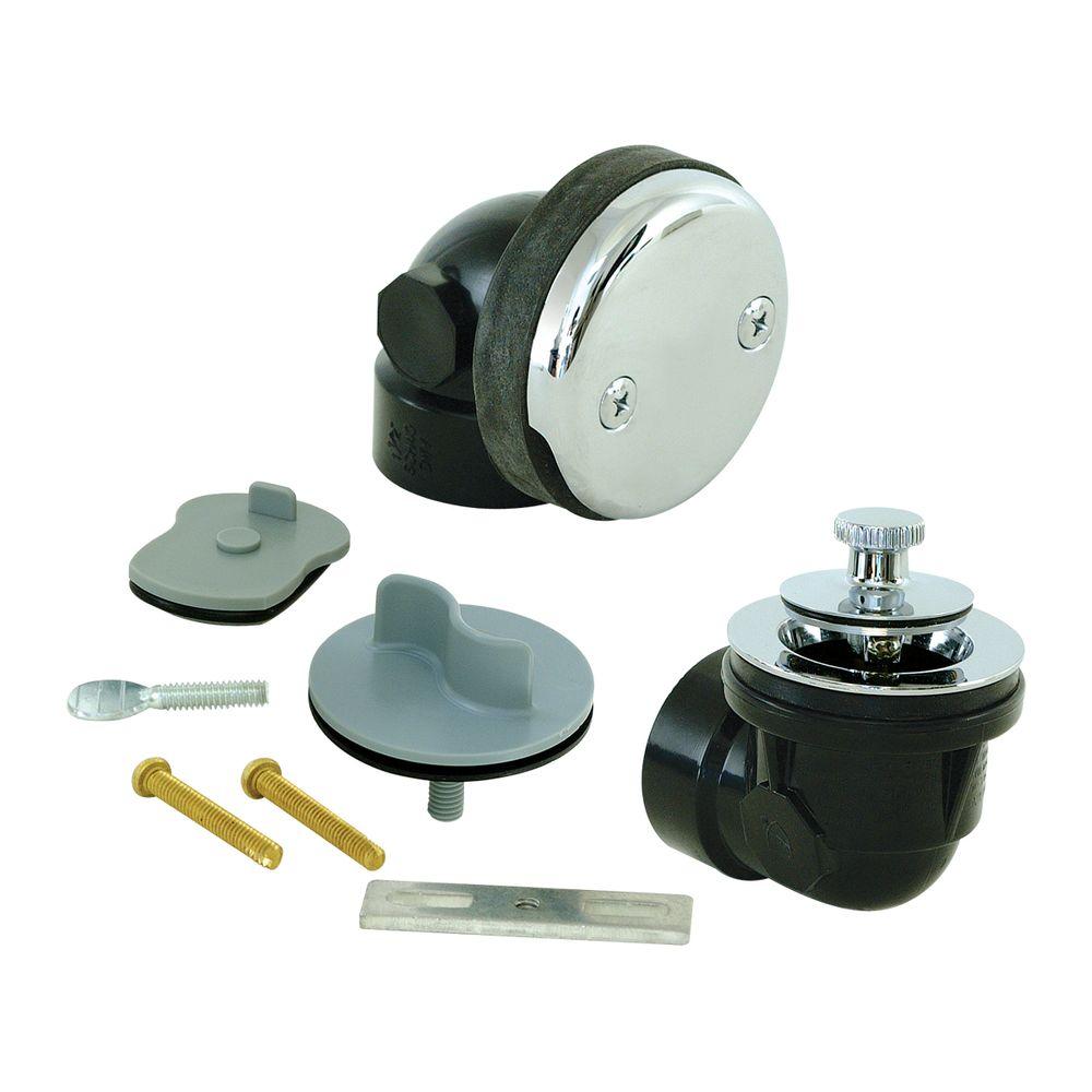 Eastman 11/2 in. Sch. 40 ABS 1Hole Bath Waste with Test Kit35264