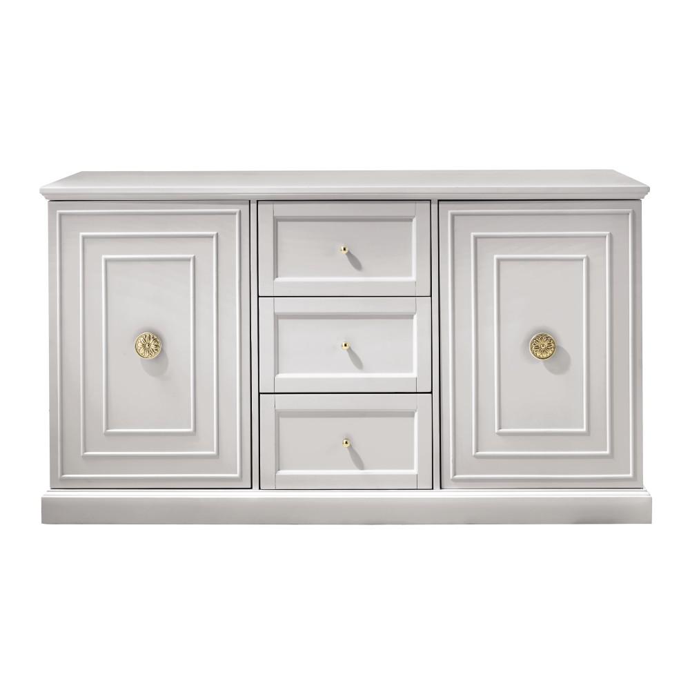 Home Decorators Collection Cupertino 3Drawer Dove Grey Dresser