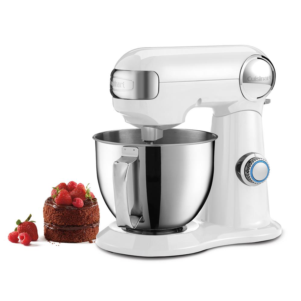 Cuisinart 3.5 qt. White Precision Master Petite Stand MixerSM35 The