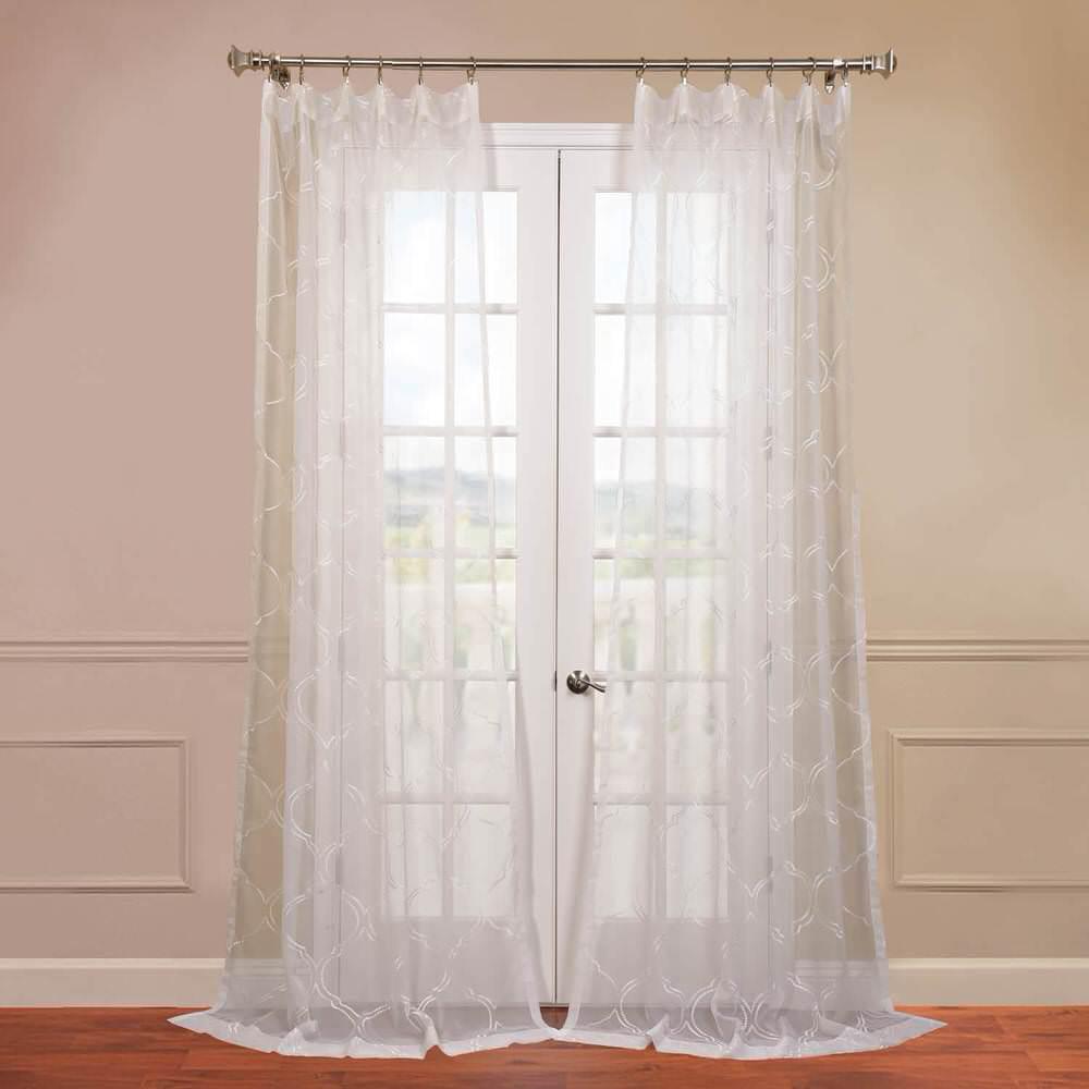 Exclusive Fabrics \ Furnishings Florentina Embroidered Sheer