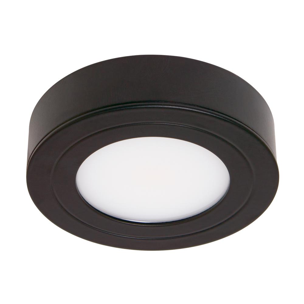 Puck Lights Under Cabinet The Home Depot Purevue Dimmable Bright White Led Puck Light
