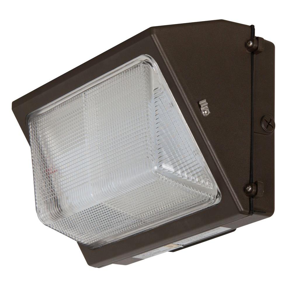 Luminance Adl Lumin 80 Watt Bronze Outdoor Led Wall Pack With Luminance Adl Lumin 80 Watt Bronze Outdoor Led Wall Pack With Prismatic Lens