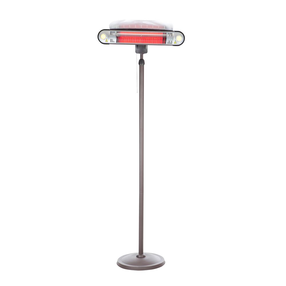 Fire Sense 1,500-Watt Alta Floor Standing Halogen Electric Patio Heater by Fire Sense