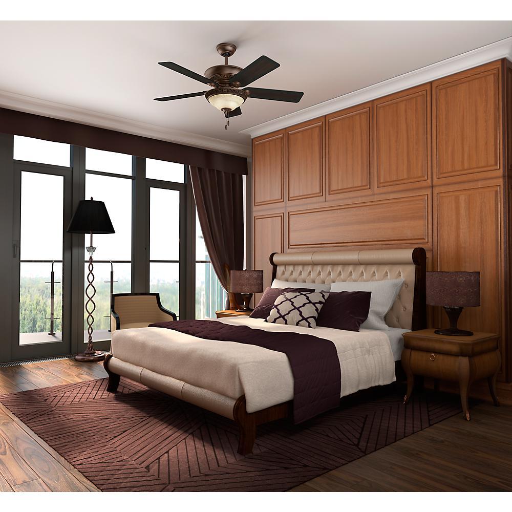 Hunter Italian Countryside 52 In Indoor Cocoa Bronze Ceiling Fan