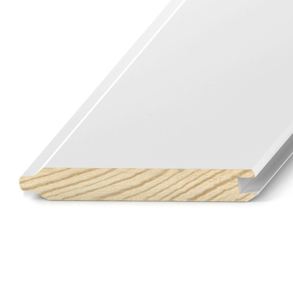 1 In X 8 Ft Primed Treated Tongue Groove Board Ptp2308 Primed Treated Tongue Groove Board Ptp2308 The Home Depot