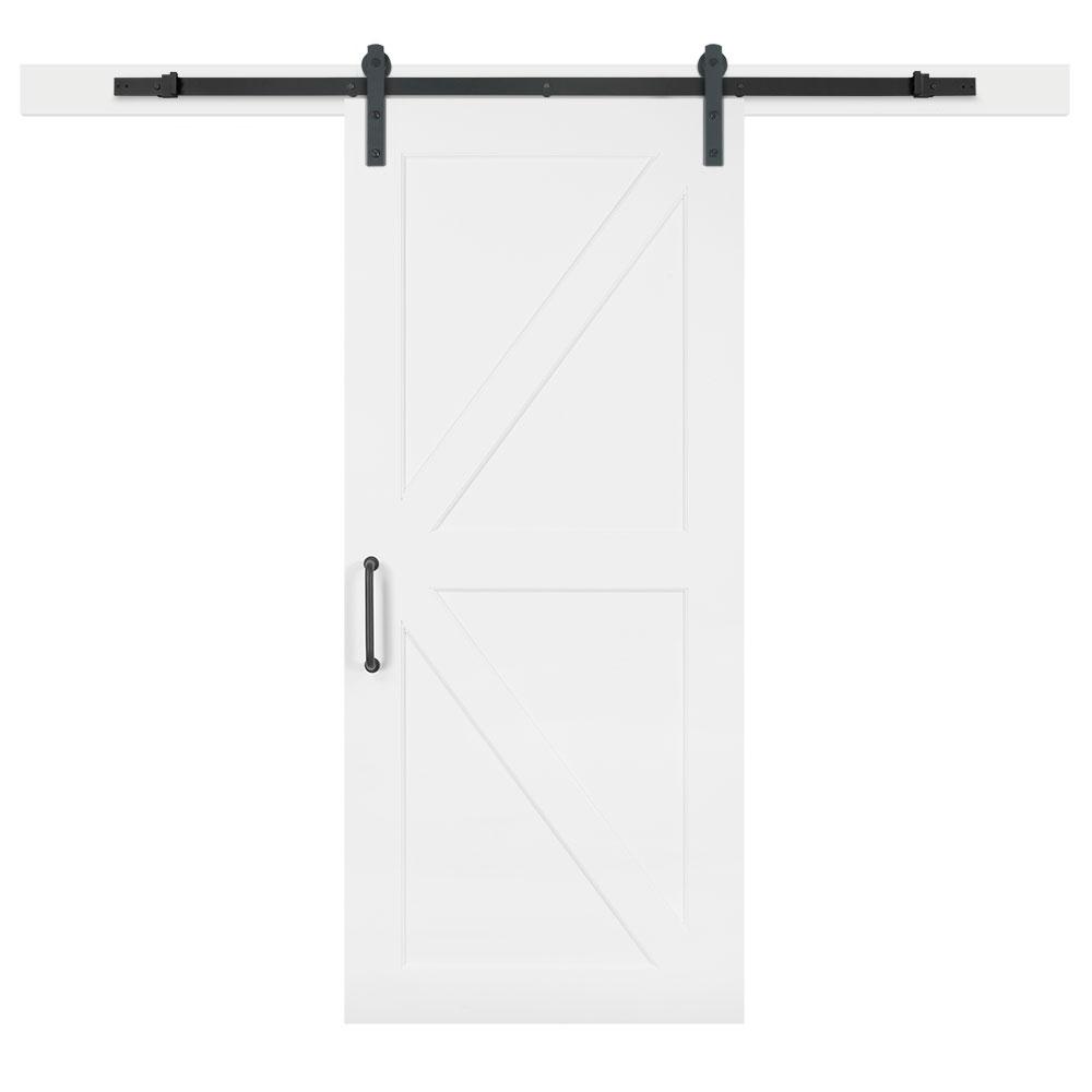 Jeff Lewis 36 In X 84 In White Collar Composite K Bar Solid Core