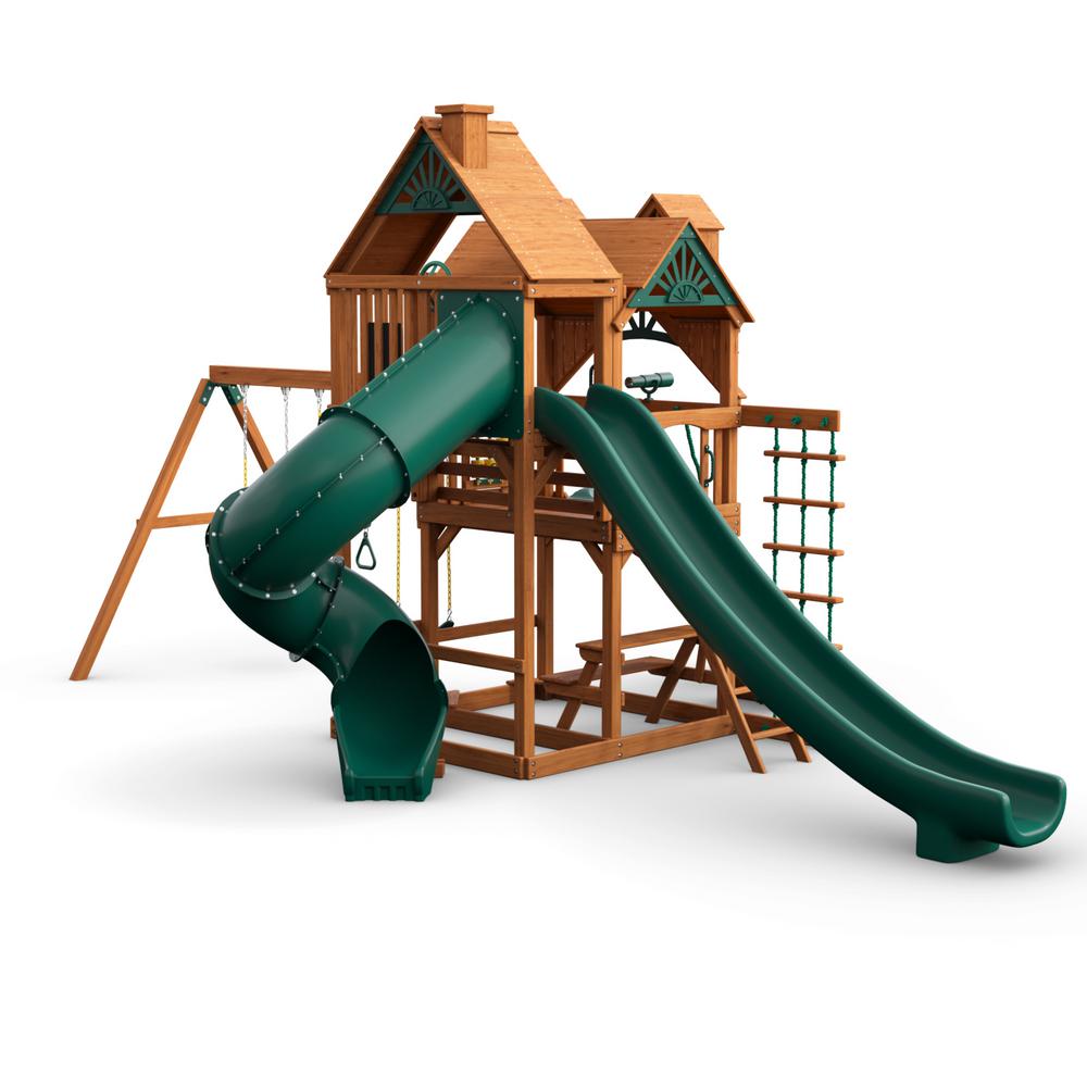 gorilla playsets big timber cedar swing set