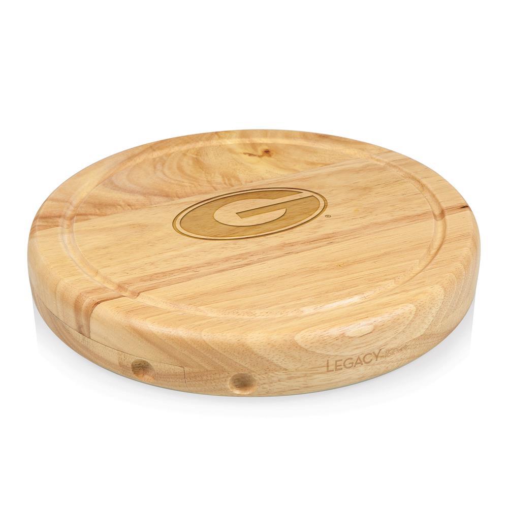 Malvern Bamboo Cheese Board Set With 4 Tools Cb19 The Home Depot Georgia Bulldogs Circo Wood Cheese Board Set With Tools