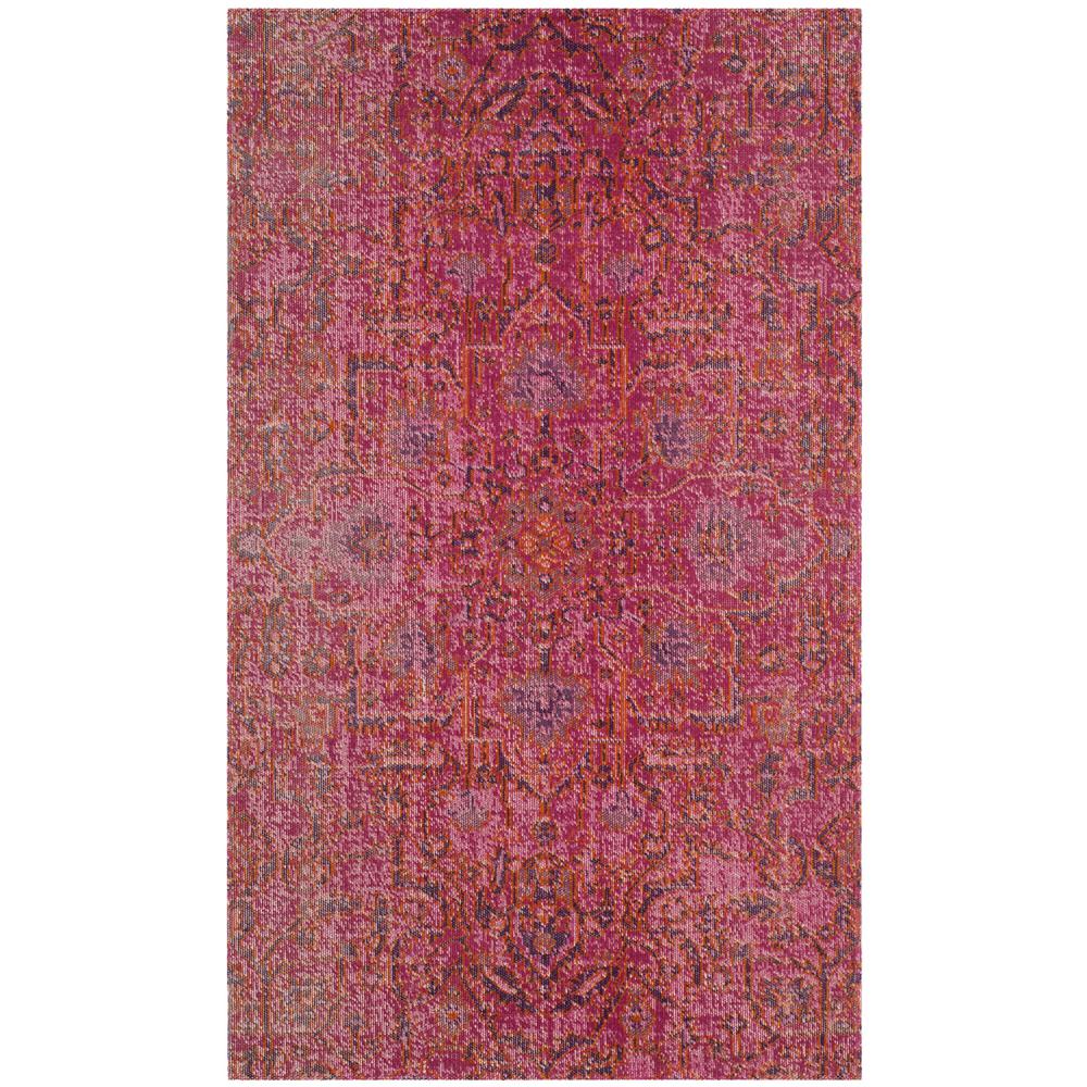 safavieh artisan fuchsia pink area ru