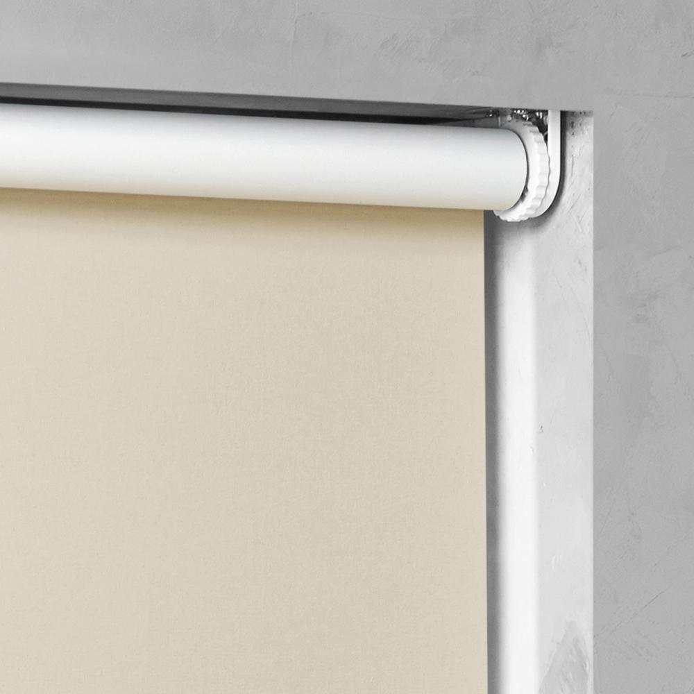 Cocoon By Coulisse Cut To Size Beige Cordless Blackout Fabric