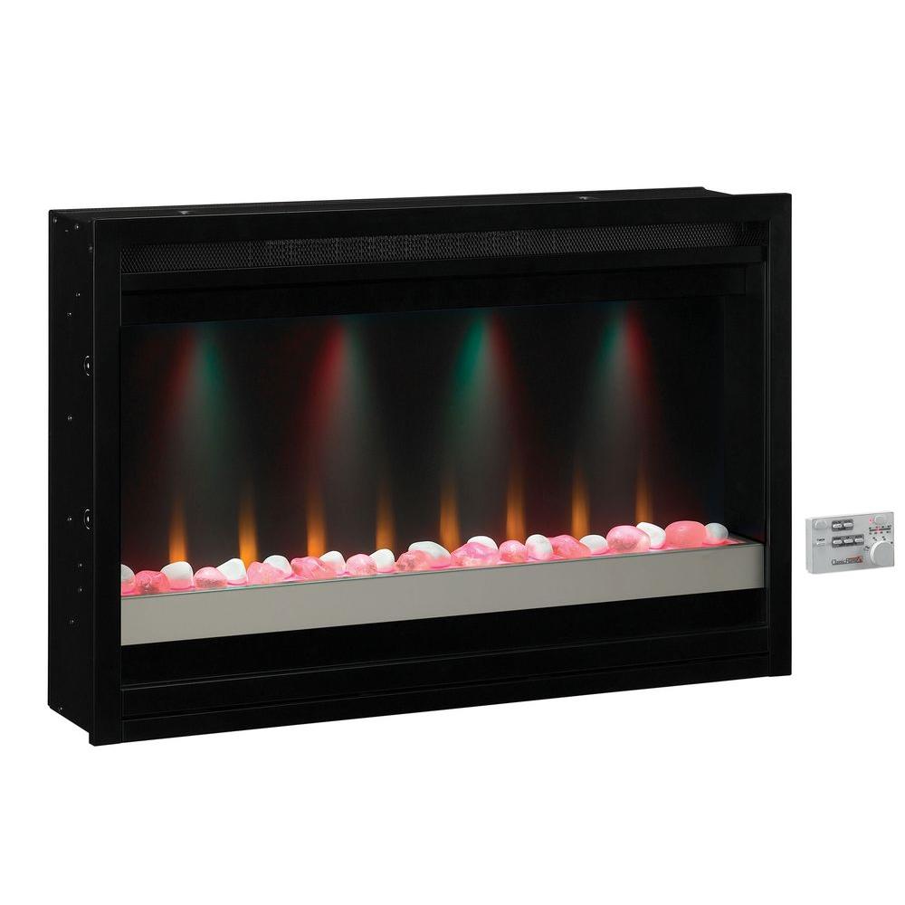 SpectraFire 36 in. Traditional Built-in Electric Fireplace Insert ...