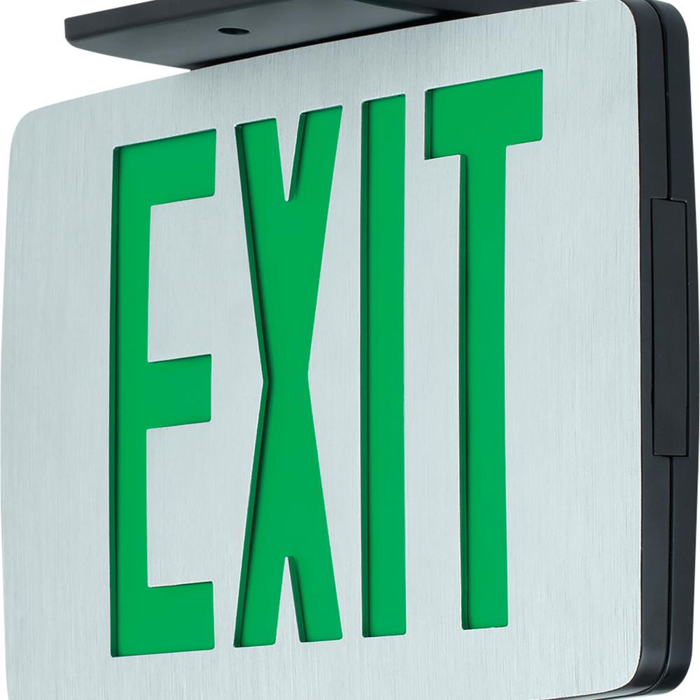 Progress Lighting 120Volt DieCast Aluminum Integrated LED Exit Sign
