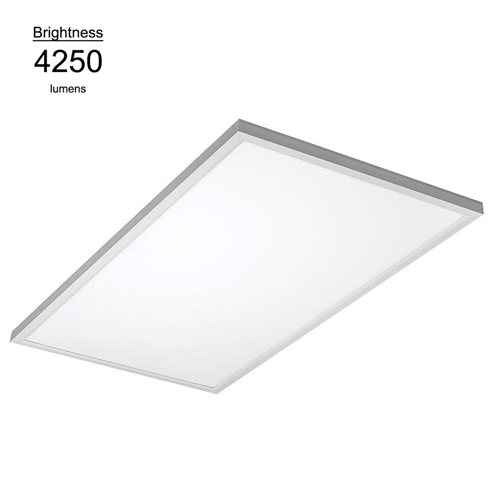 4 Light White Cloud Fixture Fluorescent Steel Ceiling With 2 Ft X 4 White Commercial Integrated Led 4000k Dimmable
