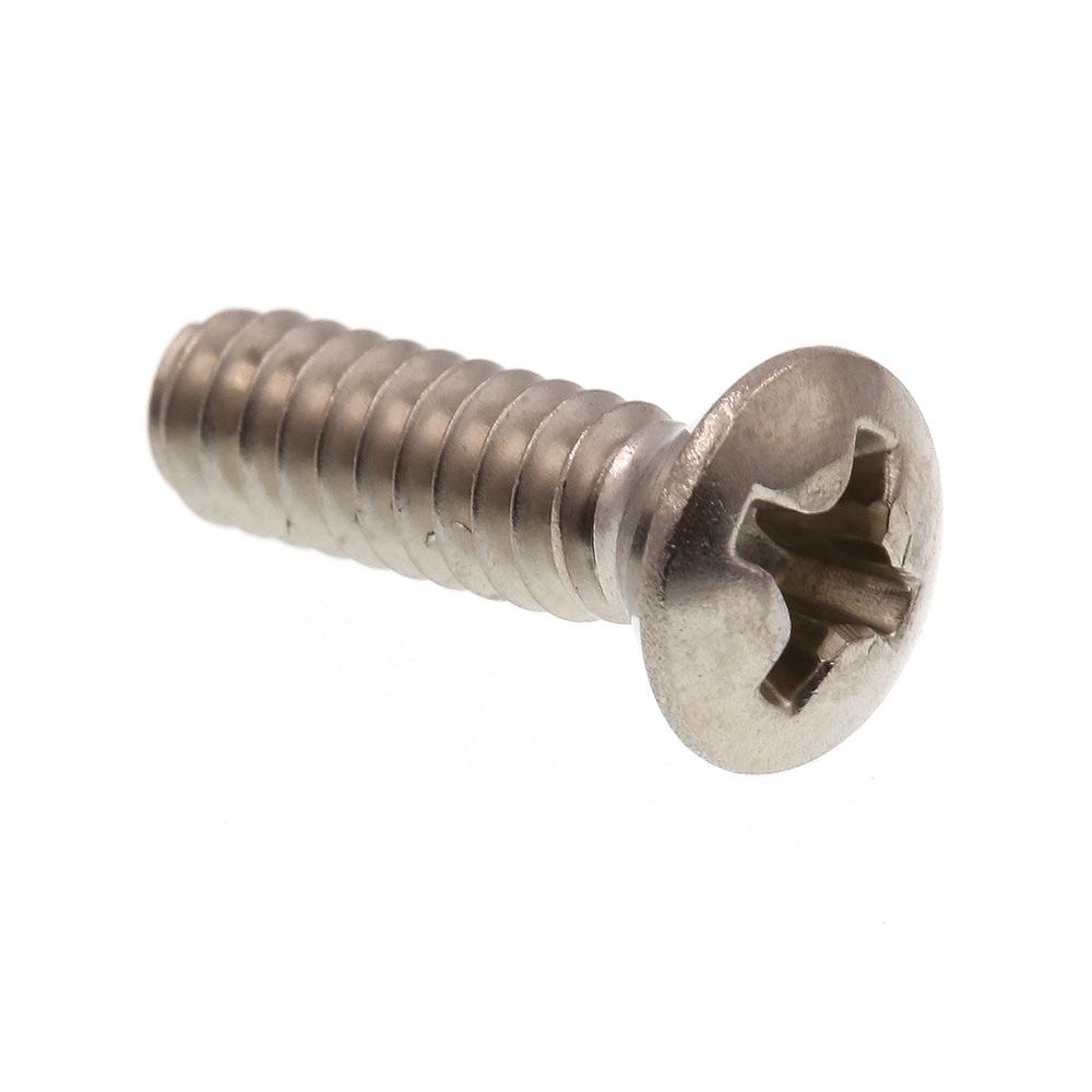 632 x 1/2 in. Grade 188 Stainless Steel Phillips Drive Oval Head