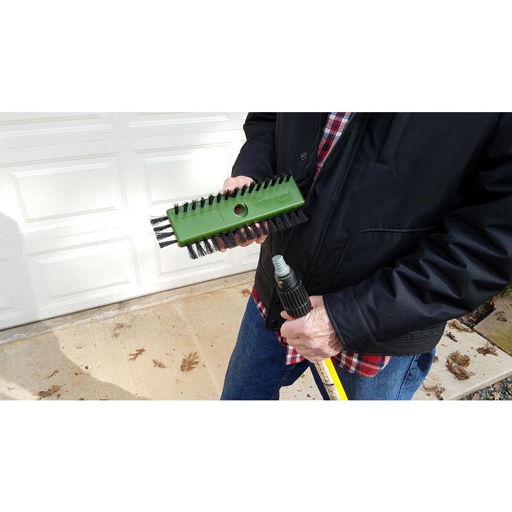 GUTTER GUARD BRUSH 11 inch Cleaning Tool Debris Universal 2 Story