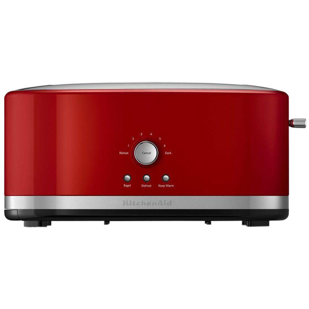 KitchenAid 4Slice Empire Red ToasterKMT4116ER The Home Depot