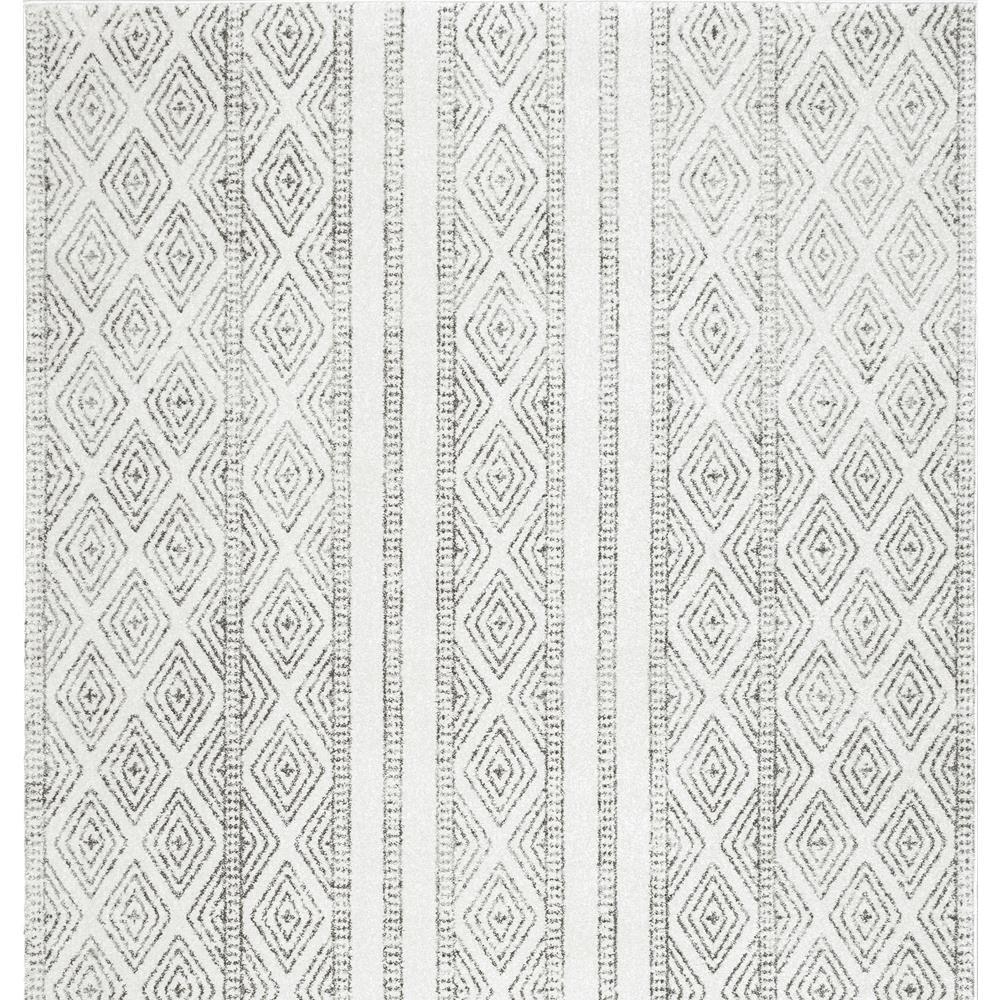 Nuloom Sarina Diamonds Grey 8 Ft X Square Rug Rzbd40a S808 Nuloom Sarina Diamonds Grey 8 Ft X Square Rug