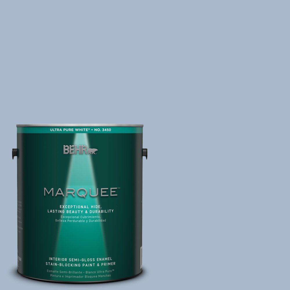 BEHR MARQUEE 1gal. HDCSP1410 Blue Tribute SemiGloss Enamel