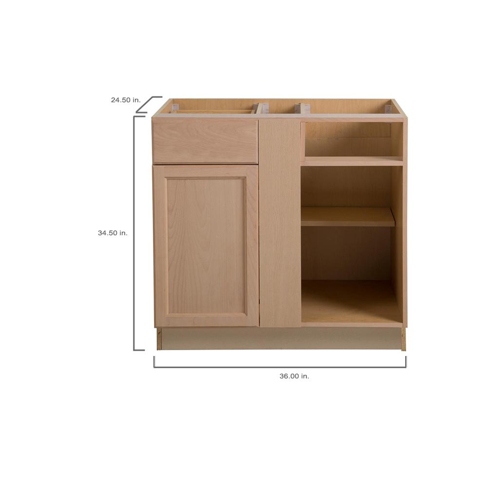 Easthaven Shaker Assembled 36x24 5x34 5 In Frameless Blind Base